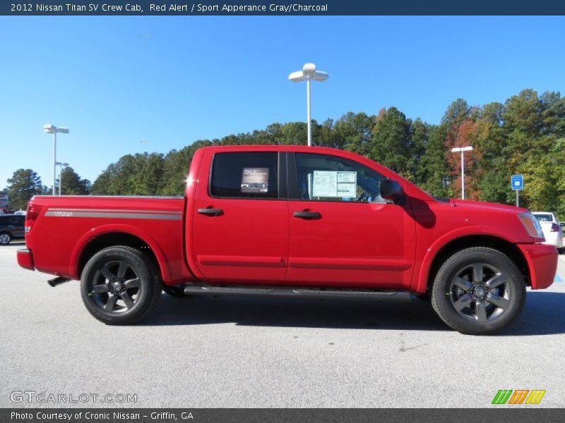  2012 Titan SV Crew Cab Red Alert