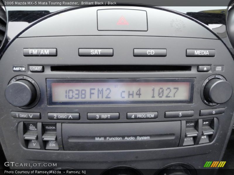 Audio System of 2006 MX-5 Miata Touring Roadster