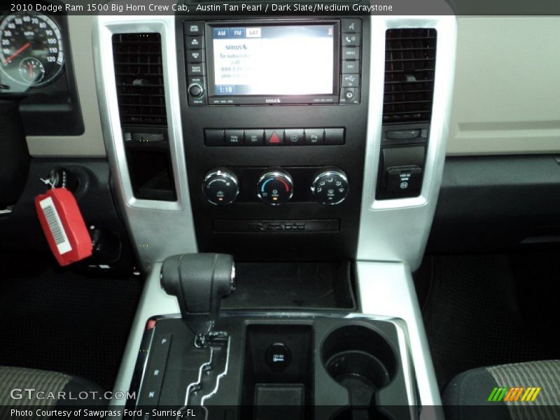 Austin Tan Pearl / Dark Slate/Medium Graystone 2010 Dodge Ram 1500 Big Horn Crew Cab