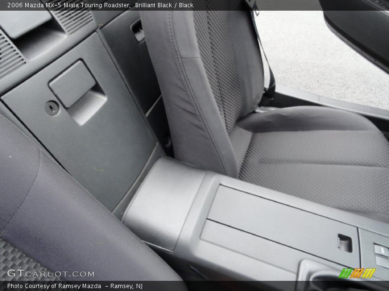 Brilliant Black / Black 2006 Mazda MX-5 Miata Touring Roadster