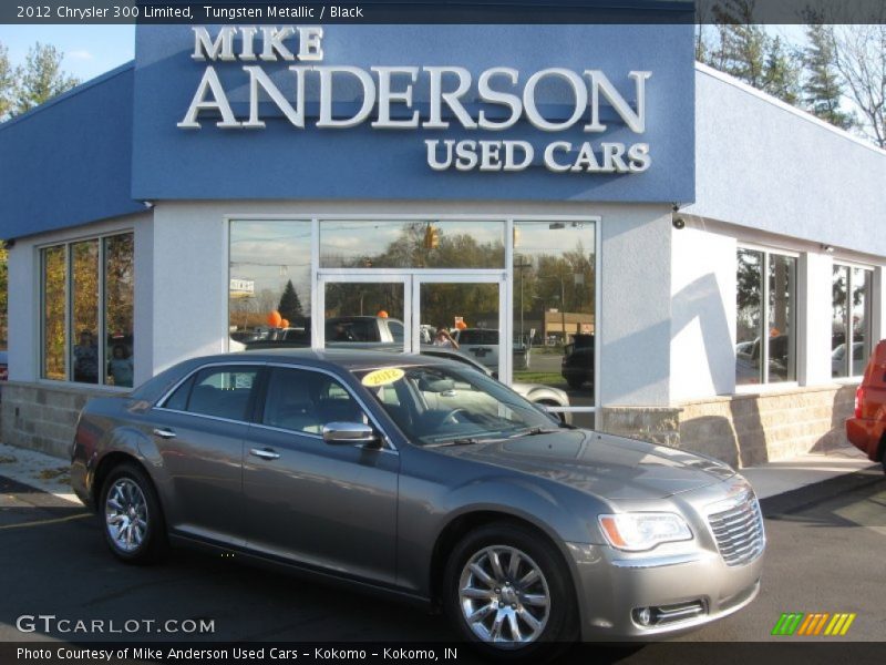 Tungsten Metallic / Black 2012 Chrysler 300 Limited