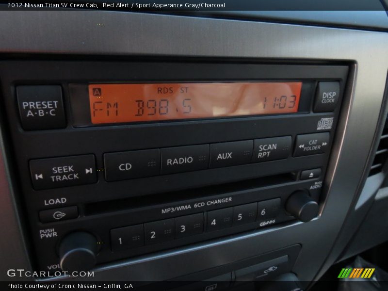 Audio System of 2012 Titan SV Crew Cab