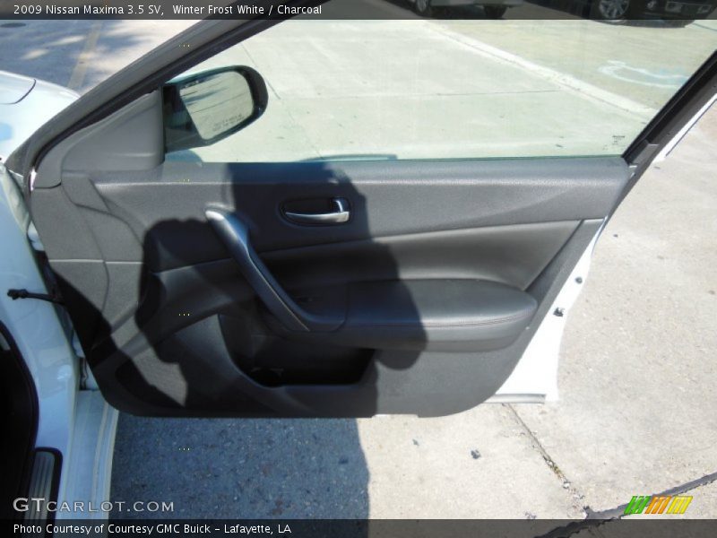 Winter Frost White / Charcoal 2009 Nissan Maxima 3.5 SV