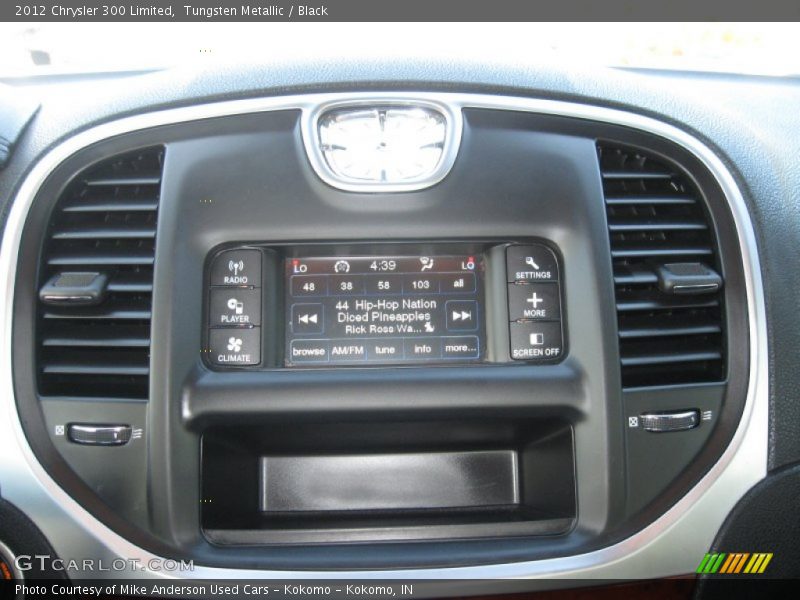 Tungsten Metallic / Black 2012 Chrysler 300 Limited