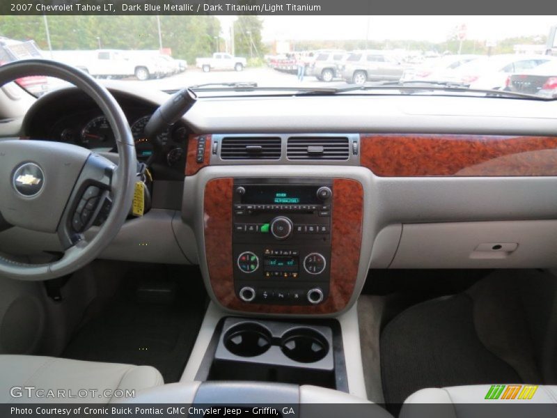 Dark Blue Metallic / Dark Titanium/Light Titanium 2007 Chevrolet Tahoe LT