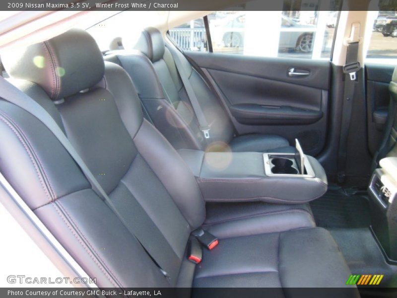 Winter Frost White / Charcoal 2009 Nissan Maxima 3.5 SV