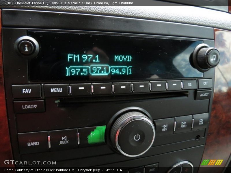 Dark Blue Metallic / Dark Titanium/Light Titanium 2007 Chevrolet Tahoe LT