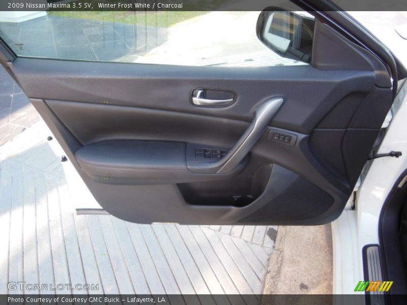 Winter Frost White / Charcoal 2009 Nissan Maxima 3.5 SV