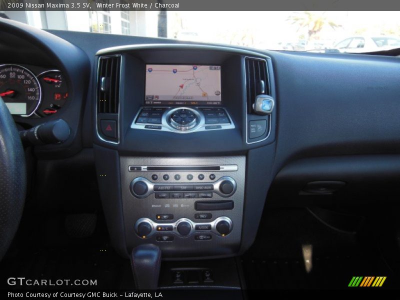Winter Frost White / Charcoal 2009 Nissan Maxima 3.5 SV