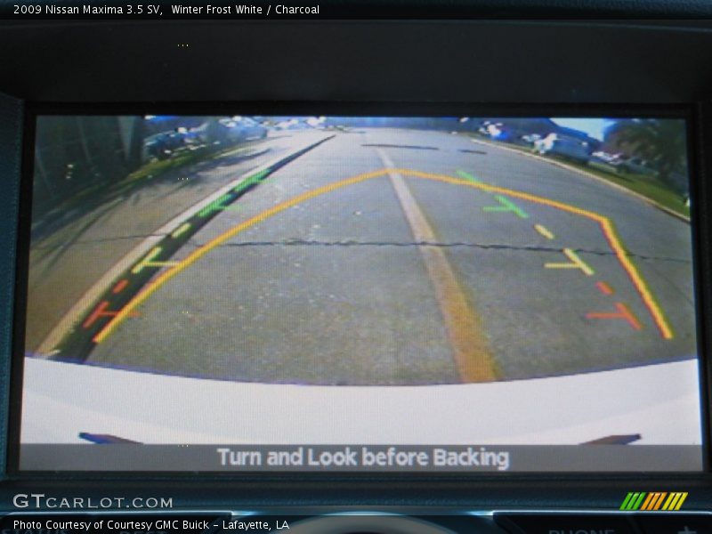 Winter Frost White / Charcoal 2009 Nissan Maxima 3.5 SV