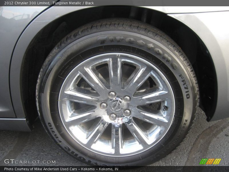Tungsten Metallic / Black 2012 Chrysler 300 Limited