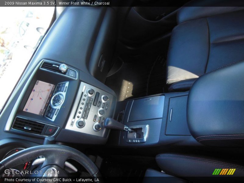 Winter Frost White / Charcoal 2009 Nissan Maxima 3.5 SV
