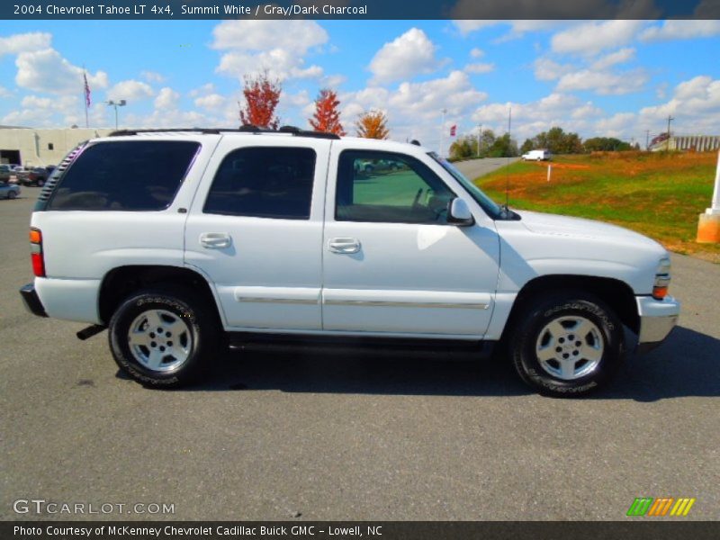 Summit White / Gray/Dark Charcoal 2004 Chevrolet Tahoe LT 4x4
