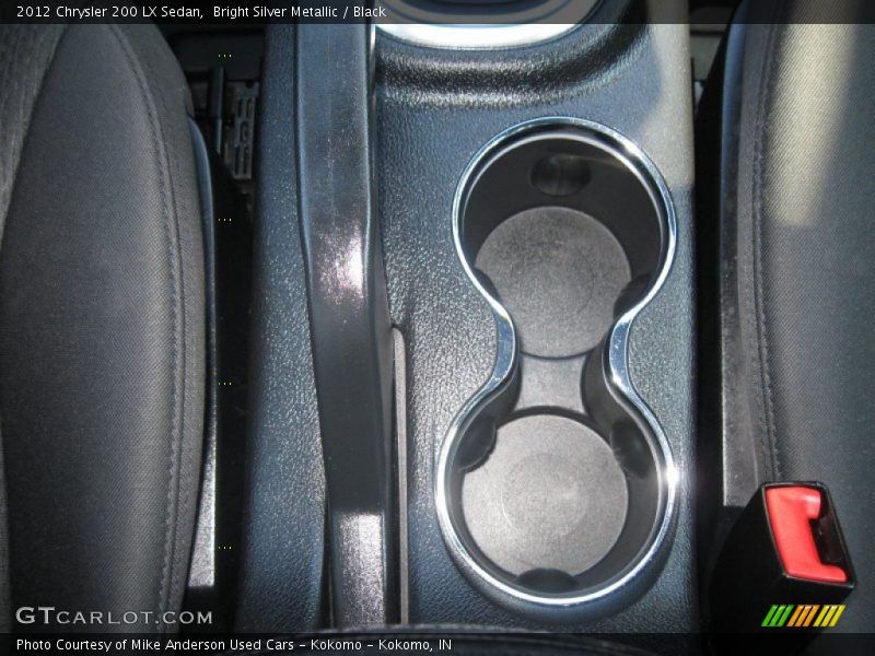 Bright Silver Metallic / Black 2012 Chrysler 200 LX Sedan