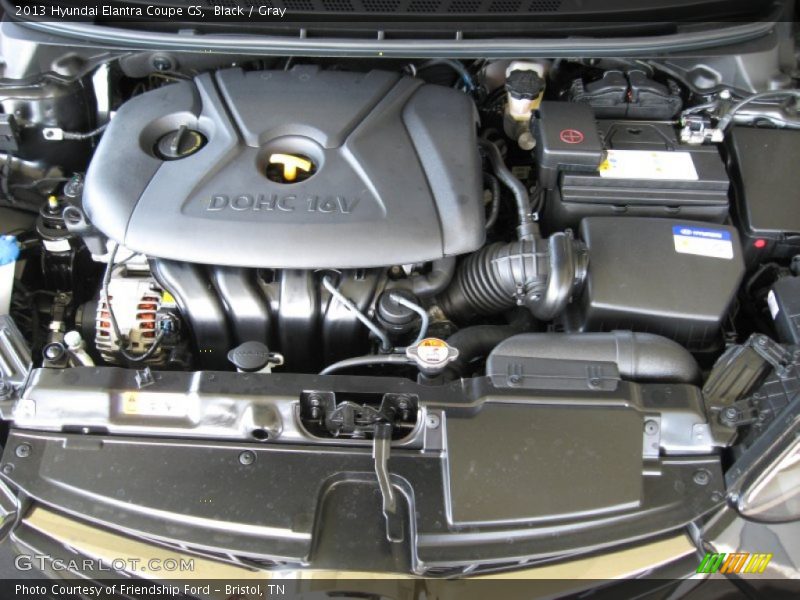 Black / Gray 2013 Hyundai Elantra Coupe GS