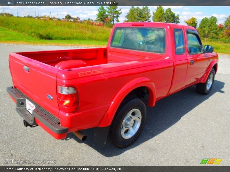 Bright Red / Medium Dark Flint 2004 Ford Ranger Edge SuperCab