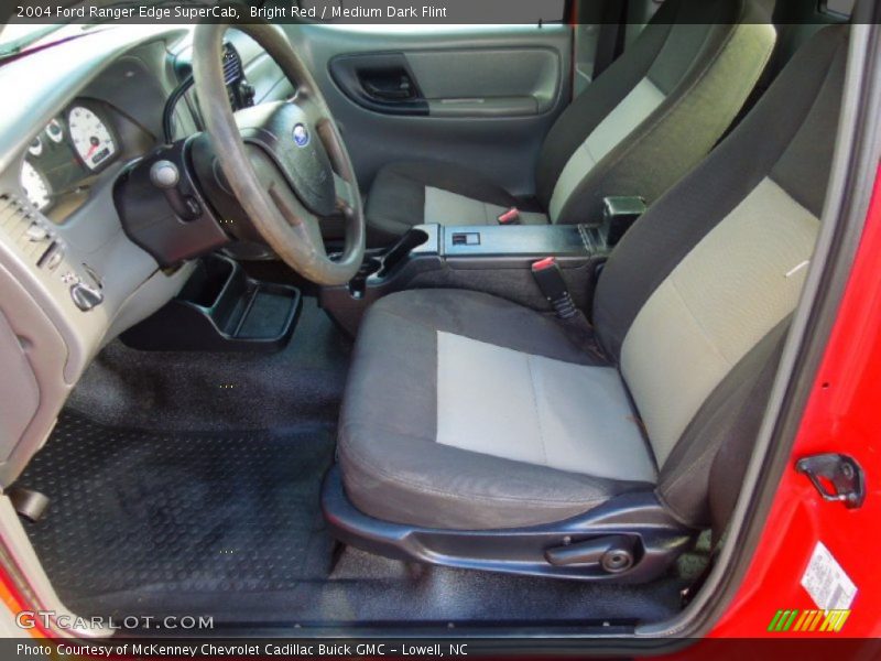 Bright Red / Medium Dark Flint 2004 Ford Ranger Edge SuperCab