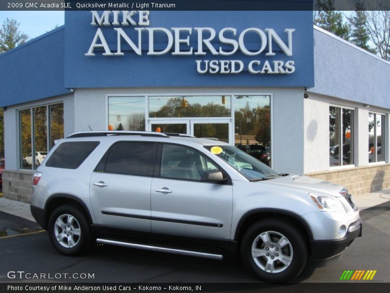 Quicksilver Metallic / Light Titanium 2009 GMC Acadia SLE