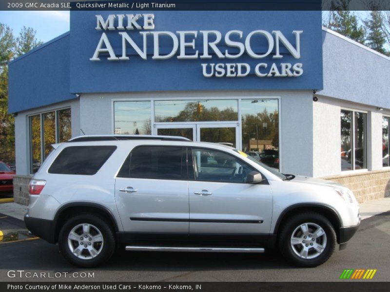 Quicksilver Metallic / Light Titanium 2009 GMC Acadia SLE