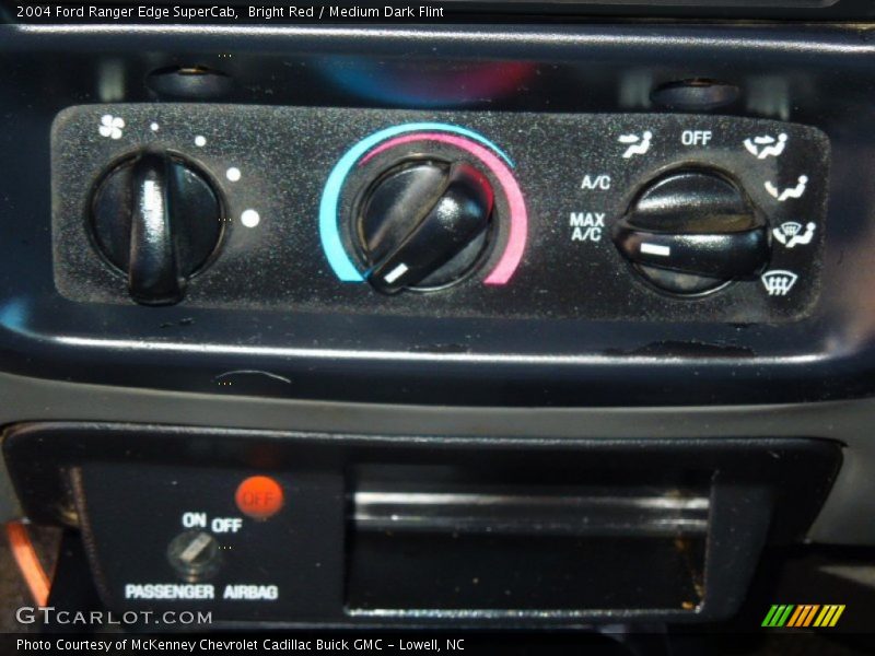 Bright Red / Medium Dark Flint 2004 Ford Ranger Edge SuperCab