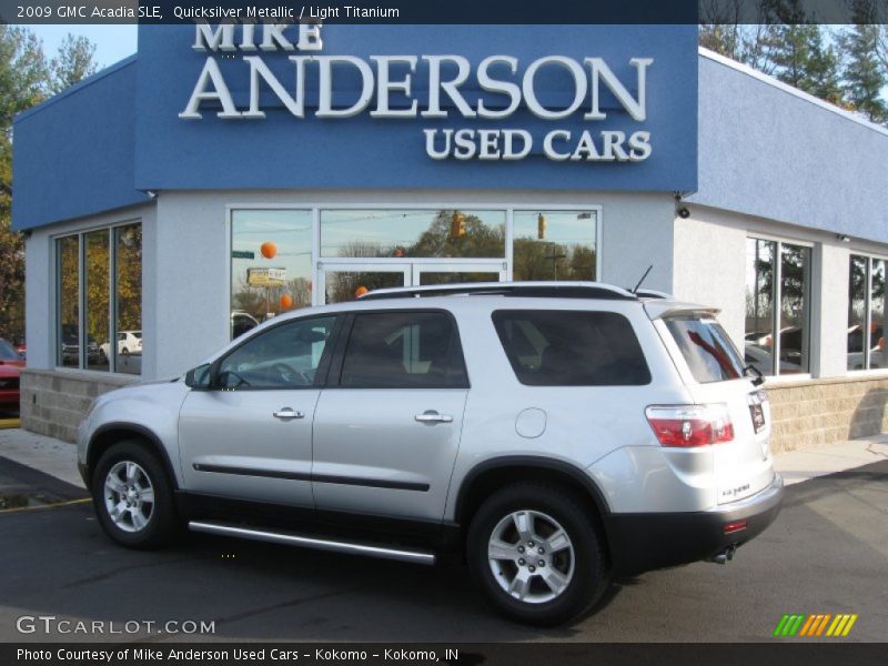 Quicksilver Metallic / Light Titanium 2009 GMC Acadia SLE
