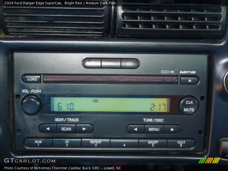 Bright Red / Medium Dark Flint 2004 Ford Ranger Edge SuperCab