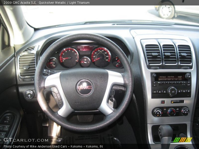 Quicksilver Metallic / Light Titanium 2009 GMC Acadia SLE