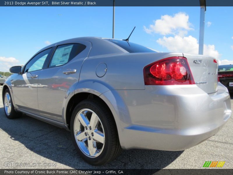 Billet Silver Metallic / Black 2013 Dodge Avenger SXT