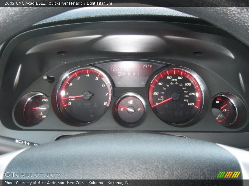 Quicksilver Metallic / Light Titanium 2009 GMC Acadia SLE