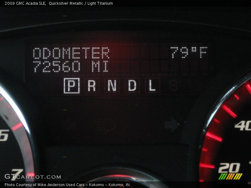 Quicksilver Metallic / Light Titanium 2009 GMC Acadia SLE