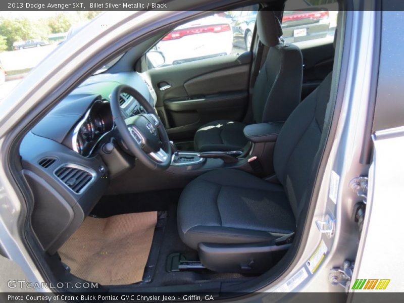 Billet Silver Metallic / Black 2013 Dodge Avenger SXT