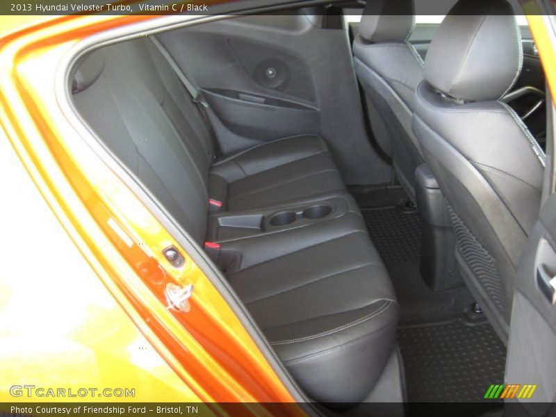 Rear Seat of 2013 Veloster Turbo
