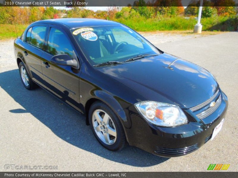 Black / Ebony 2010 Chevrolet Cobalt LT Sedan