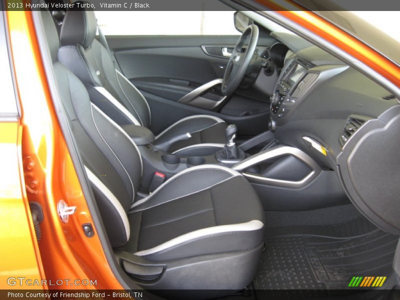  2013 Veloster Turbo Black Interior