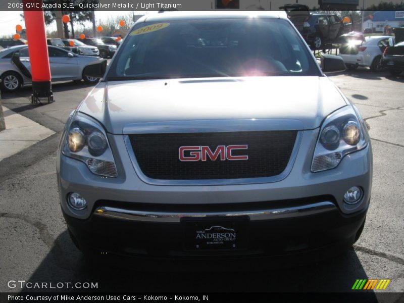 Quicksilver Metallic / Light Titanium 2009 GMC Acadia SLE