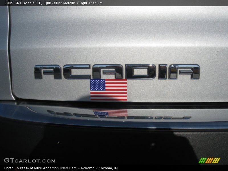 Quicksilver Metallic / Light Titanium 2009 GMC Acadia SLE