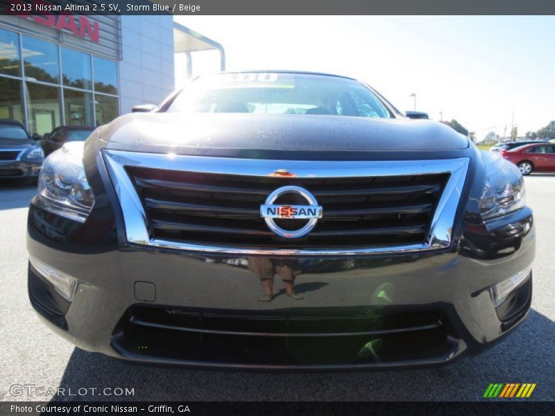 Storm Blue / Beige 2013 Nissan Altima 2.5 SV