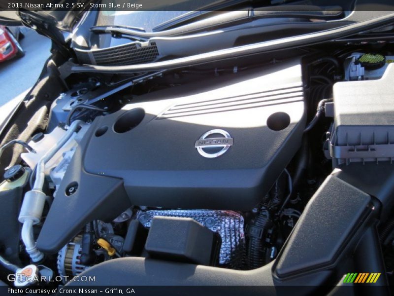 Storm Blue / Beige 2013 Nissan Altima 2.5 SV