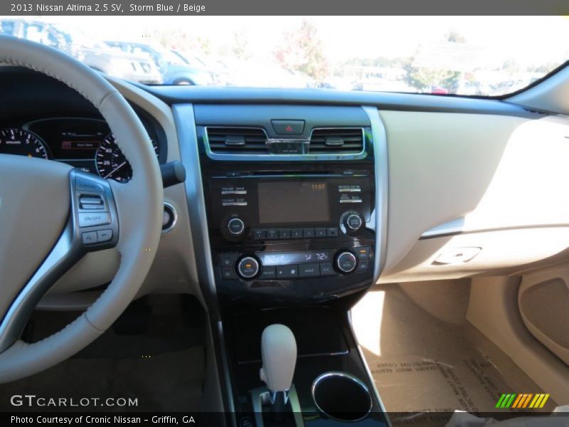 Storm Blue / Beige 2013 Nissan Altima 2.5 SV