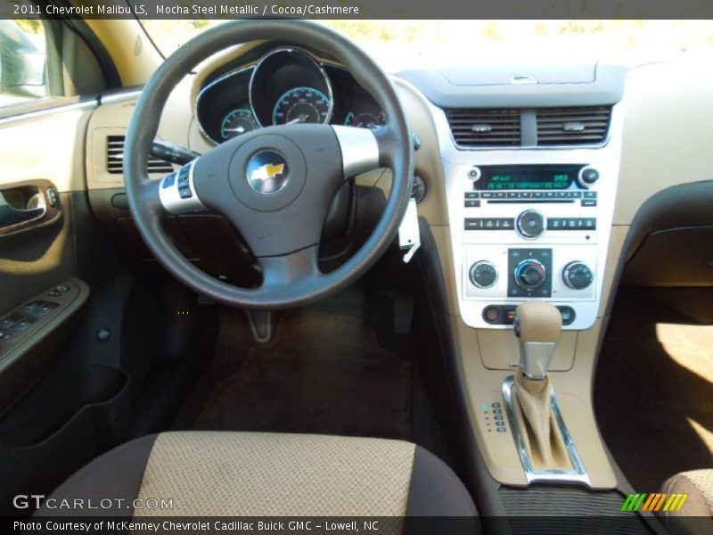 Mocha Steel Metallic / Cocoa/Cashmere 2011 Chevrolet Malibu LS