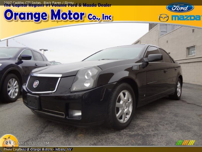 Black Raven / Ebony 2007 Cadillac CTS Sedan