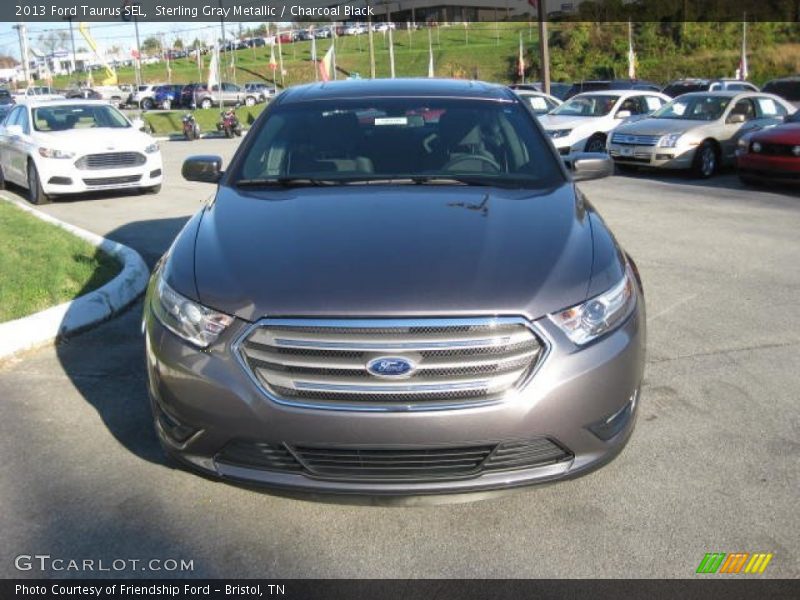 Sterling Gray Metallic / Charcoal Black 2013 Ford Taurus SEL