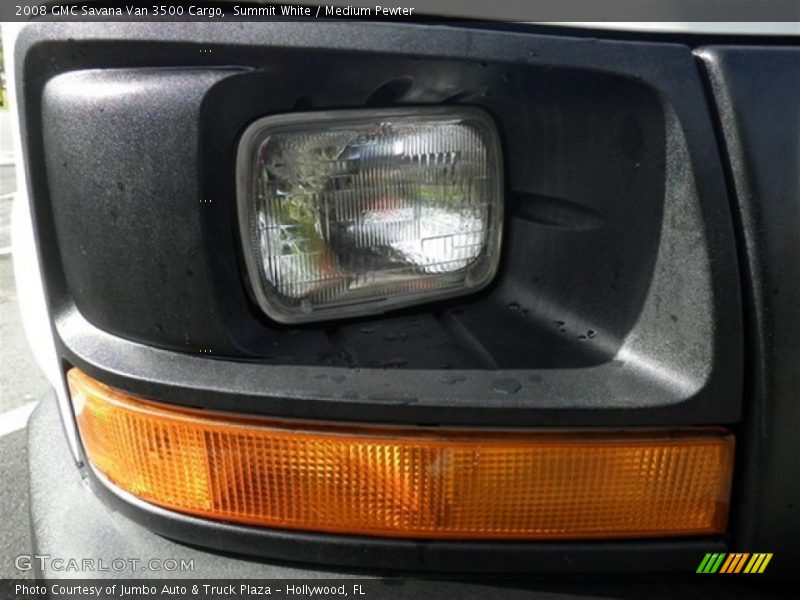 Summit White / Medium Pewter 2008 GMC Savana Van 3500 Cargo