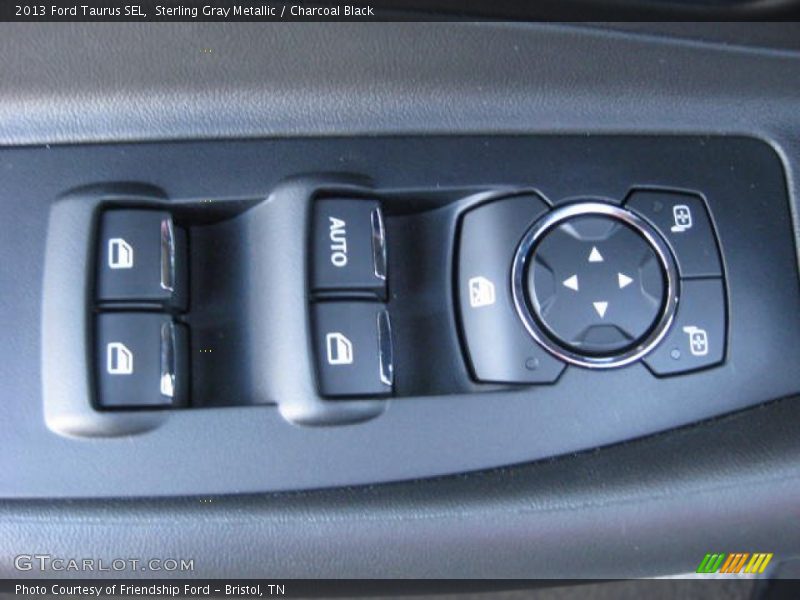 Sterling Gray Metallic / Charcoal Black 2013 Ford Taurus SEL