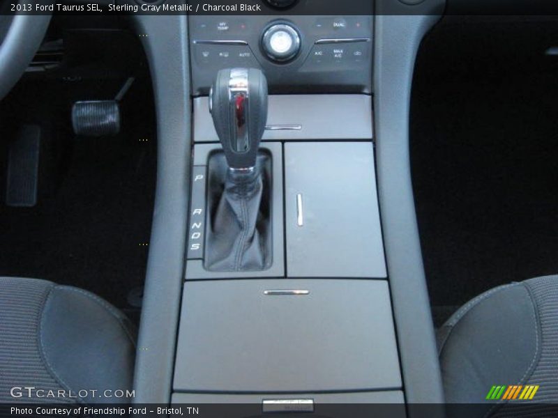 Sterling Gray Metallic / Charcoal Black 2013 Ford Taurus SEL