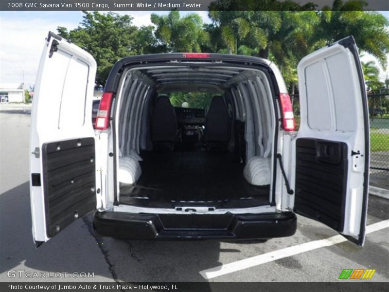 Summit White / Medium Pewter 2008 GMC Savana Van 3500 Cargo