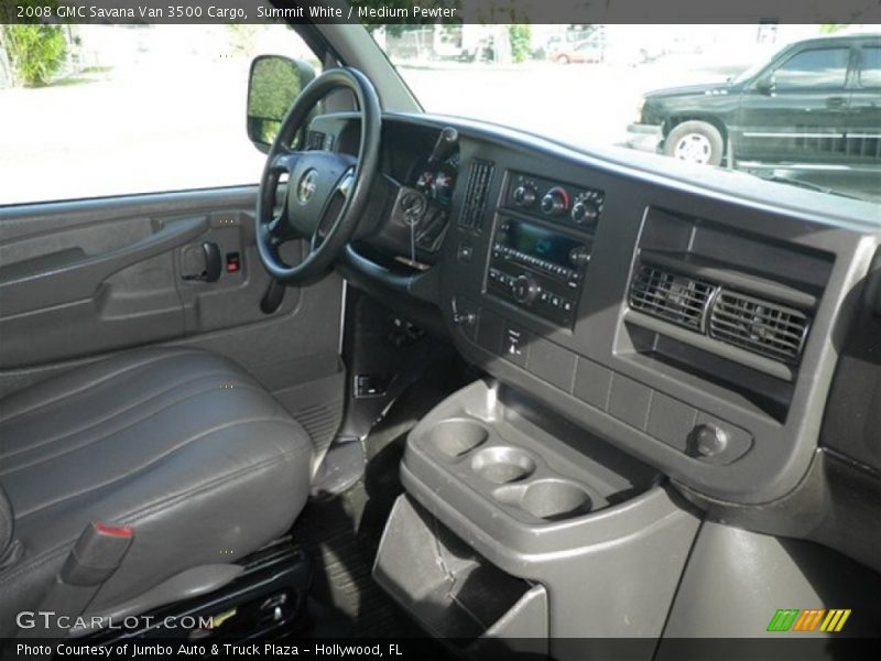 Summit White / Medium Pewter 2008 GMC Savana Van 3500 Cargo