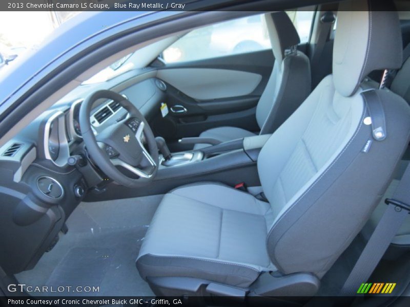 Blue Ray Metallic / Gray 2013 Chevrolet Camaro LS Coupe