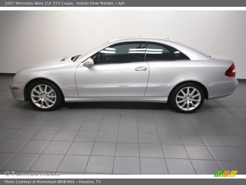 Iridium Silver Metallic / Ash 2007 Mercedes-Benz CLK 350 Coupe