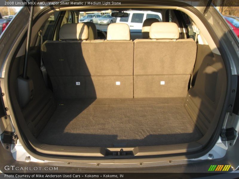 Vapor Silver Metallic / Medium Light Stone 2008 Lincoln MKX AWD